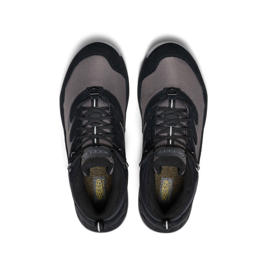 Vīriešu Hightrail Polar ūdensnecaurlaidīgie pārgājienu zābaki Black/Steel Grey - Attēls 4