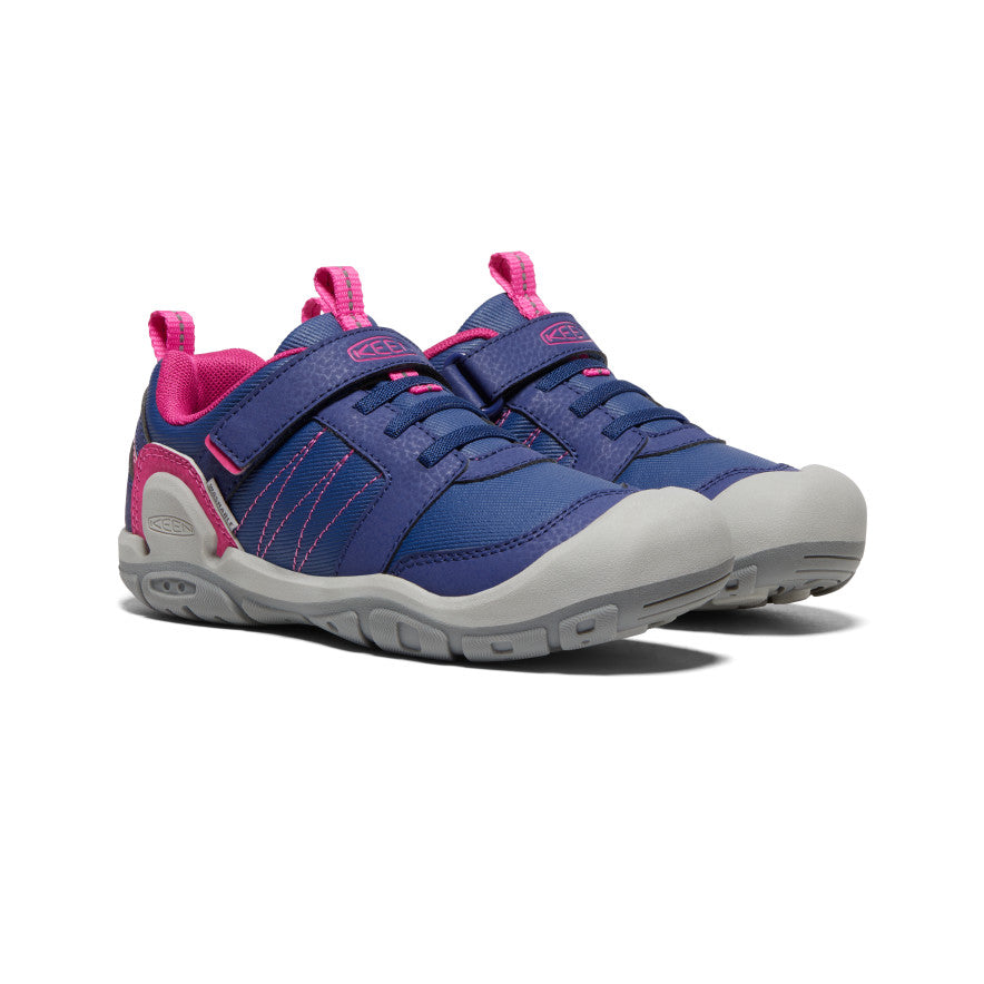 Big Kids' Knotch Peak Sneaker Blue Depths/Pink Peacock - Image 2