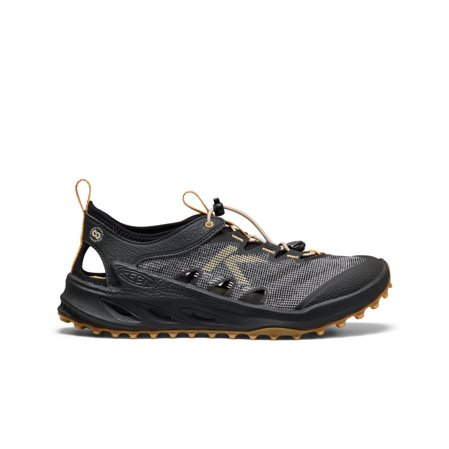 Sieviešu Zionic ADV atvērtā tipa pārgājienu apavi Black/Oak Buff - Attēls 1