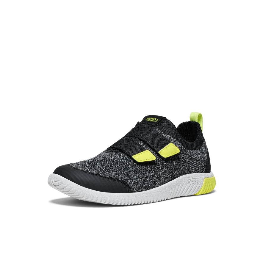 Big Kids' KNX Knit Double Strap Black/Evening Primrose