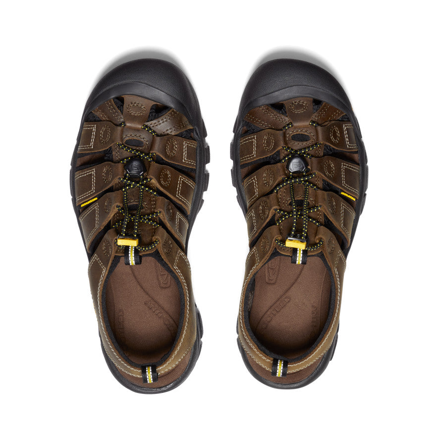Vīriešu sandales "Newport Leather Sandal Wide" Bison - Attēls 4