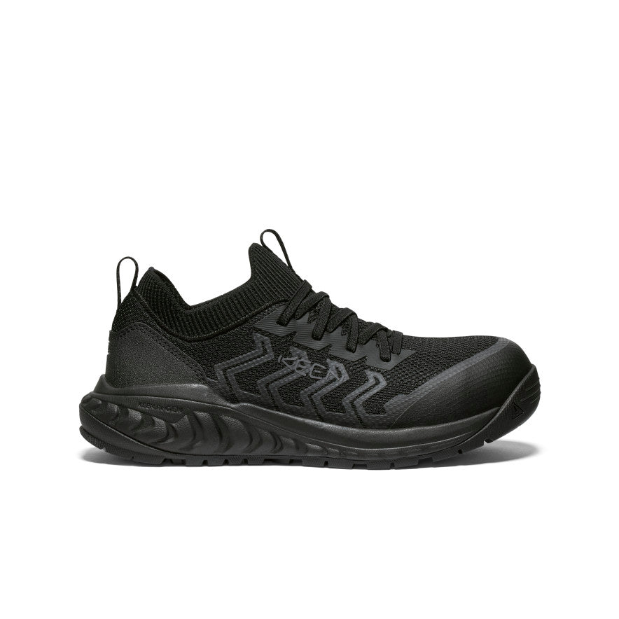 Women's Arvada Shift Work Sneaker (Carbon Toe) Black/Magnet