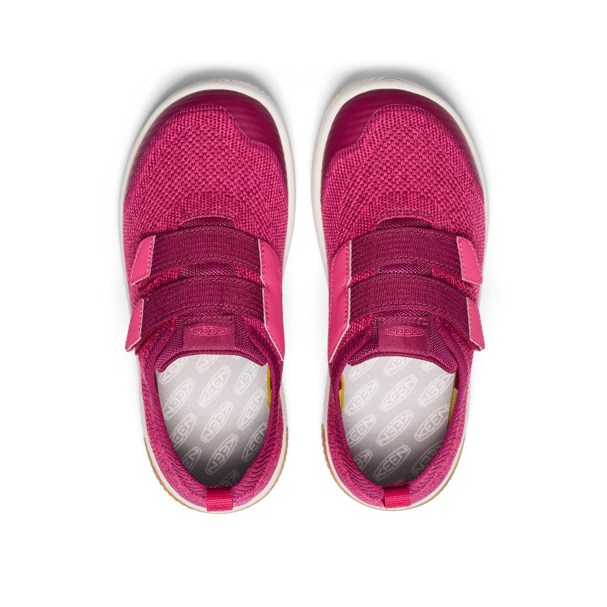 Big Kids' KNX Knit Double Strap Beaujolais/Raspberry - Image 4