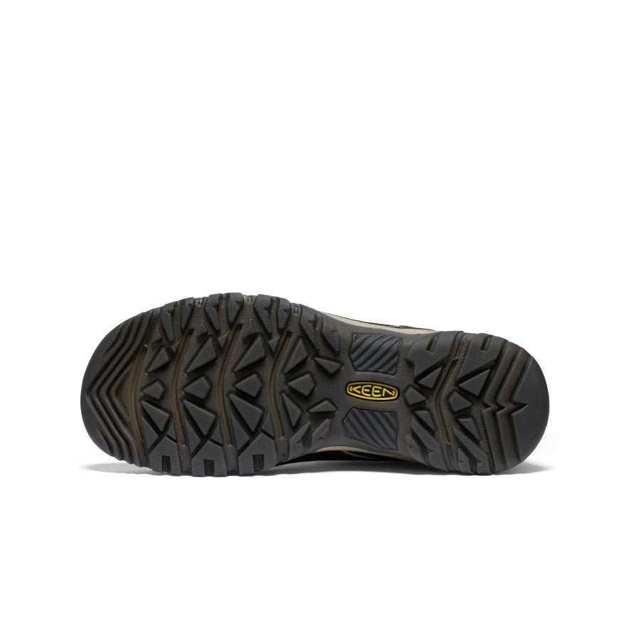 Vīriešu Targhee IV Wide ūdensnecaurlaidīgie pārgājienu apavi Dark Olive/Gold Flame