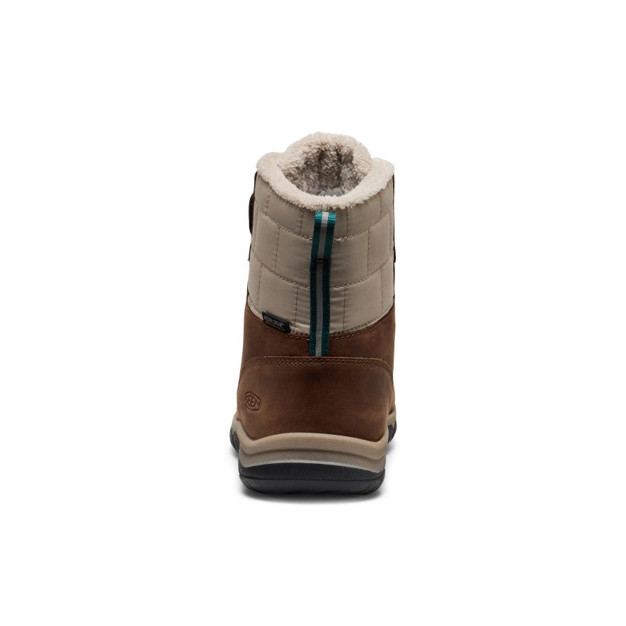 Big Kids' Kanibou Waterproof Winter Boot Dark Earth/Roasted Pecan