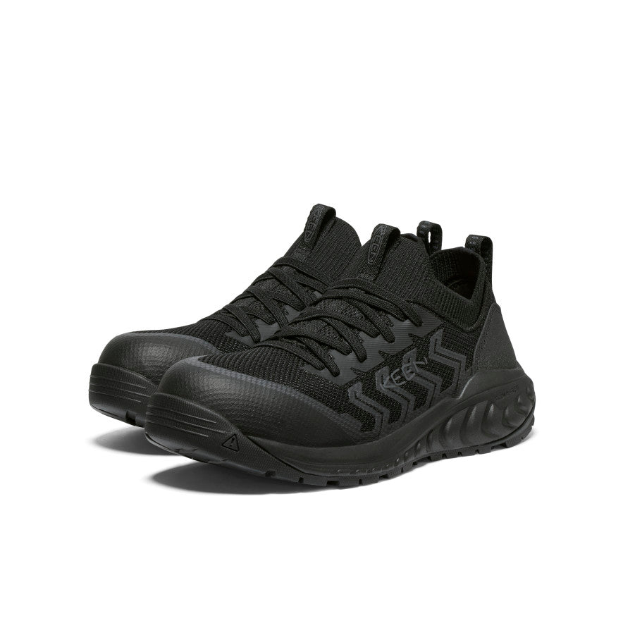 Women's Arvada Shift Work Sneaker (Carbon Toe) Black/Magnet
