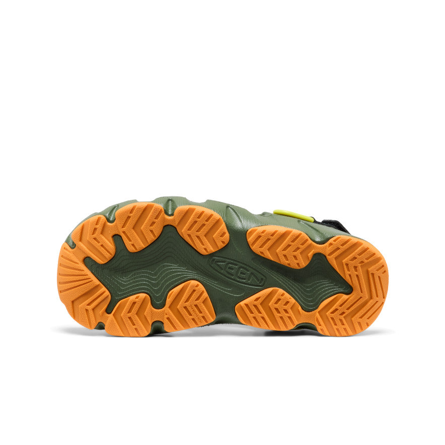 Big Kids' HyperFLT Clog Bronze Green/Orange Peel