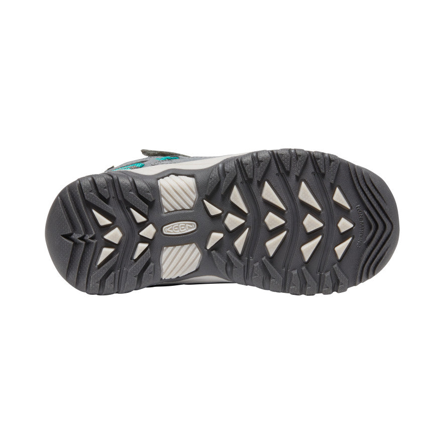 Mazo bērnu ūdensnecaurlaidīgie zābaki Targhee Steel Grey/Porcelain