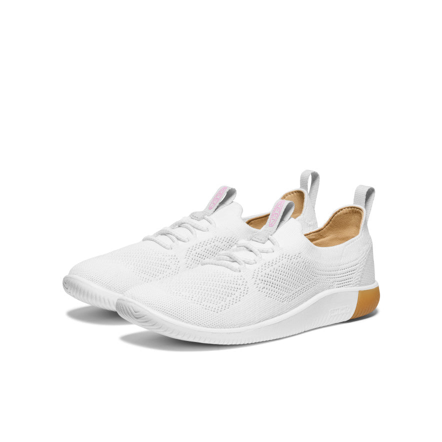 Sieviešu KNX adīti sporta apavi Star White/Moonlite Mauve - Attēls 2