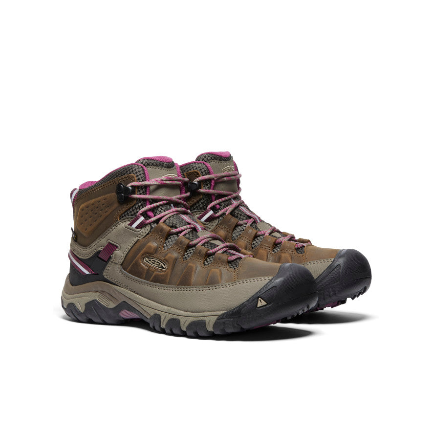 Women's Targhee III Waterproof Mid Weiss/Boysenberry - Image 2