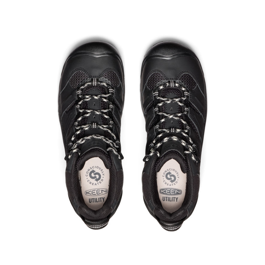 Vīriešu Lansing Mid Waterproof (ar tērauda purngalu) Black/Black