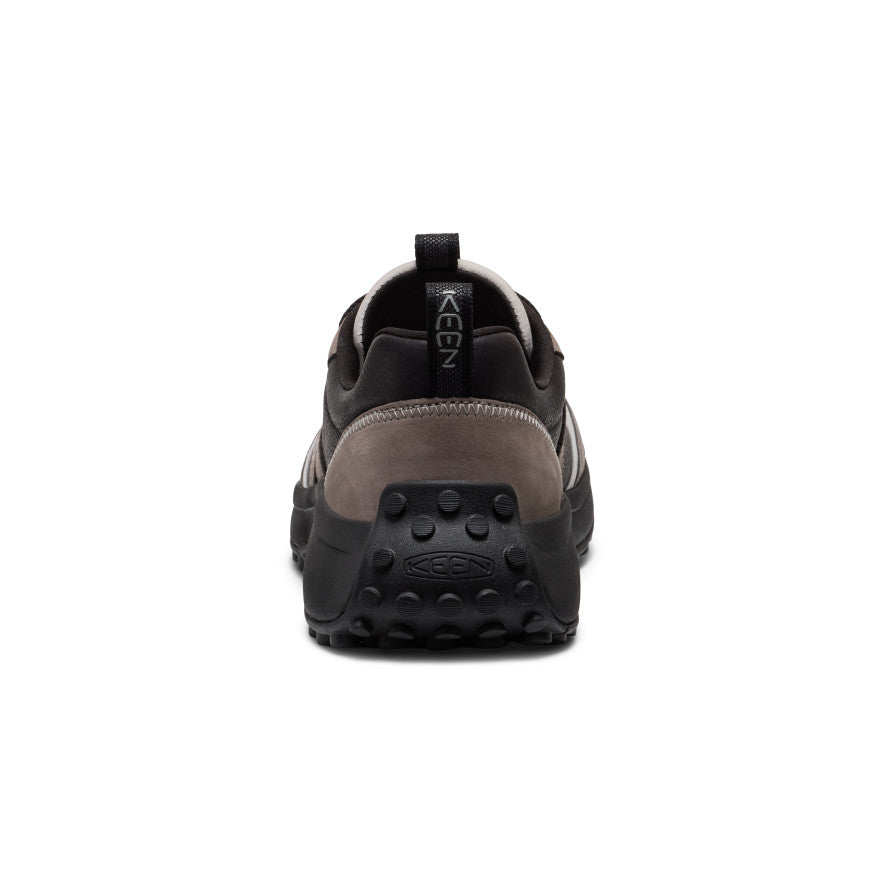 Vīriešu ādas sporta apavi KS86 Black/Steel Grey