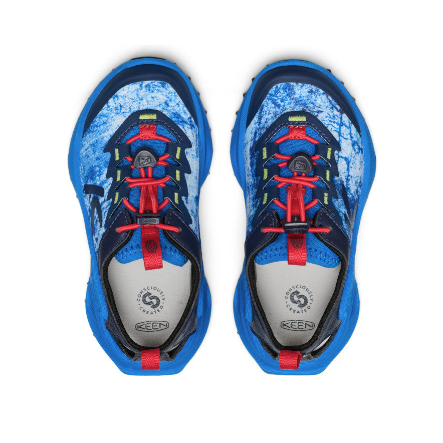 Precious Blue/Racing Red