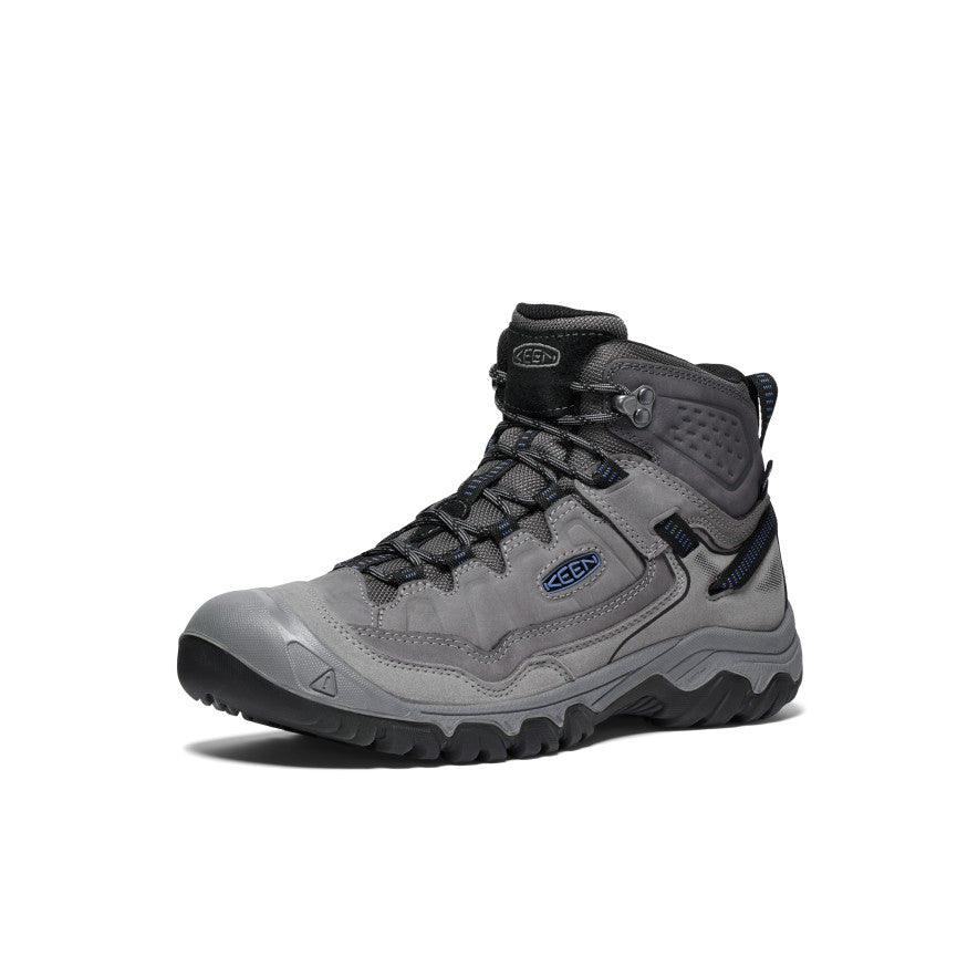 Men's Targhee IV Waterproof Hiking Boot Steel Grey/Coronet Blue