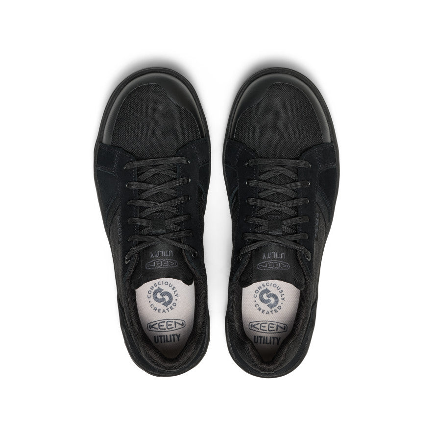 Men's Kenton Work Shoe (Carbon Toe) Black/Black