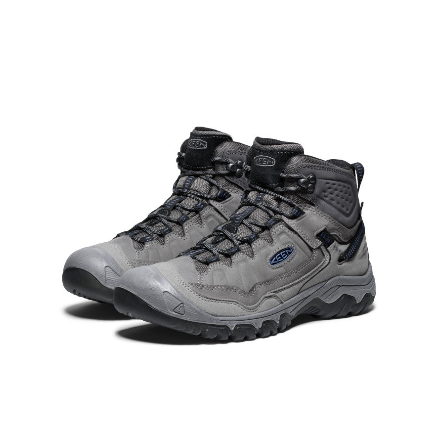 Men's Targhee IV Waterproof Hiking Boot Steel Grey/Coronet Blue