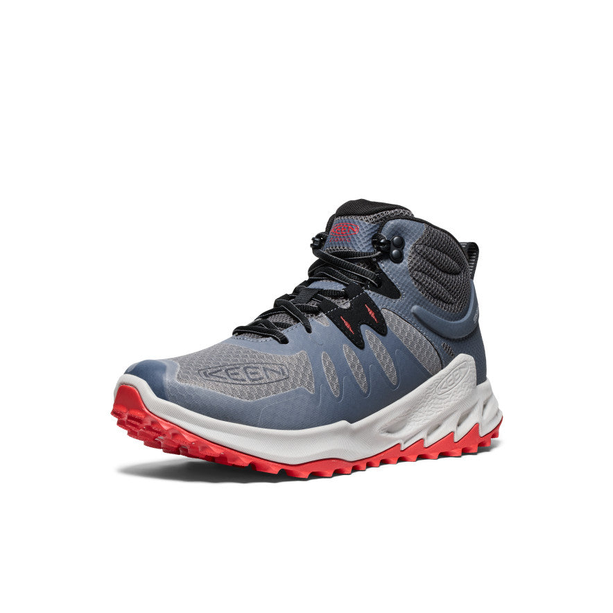 Steel Grey/Poppy Red