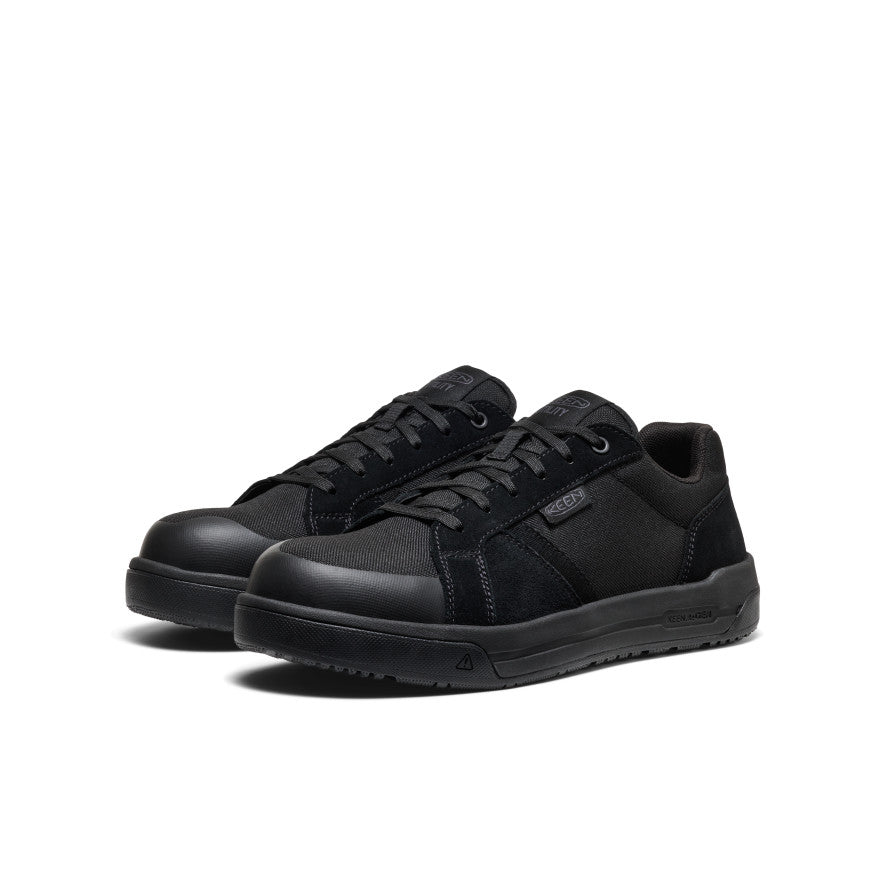 Men's Kenton Work Shoe (Carbon Toe) Black/Black