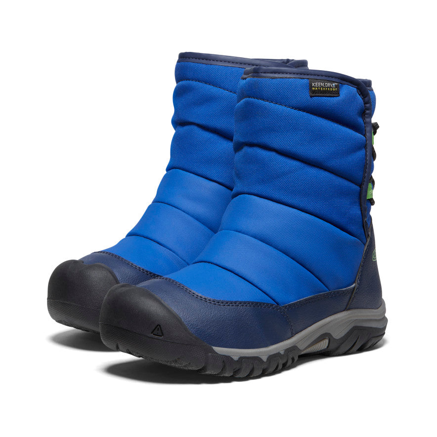 Big Kids' Puffrider Waterproof Winter Boot Naval Academy/Surf
