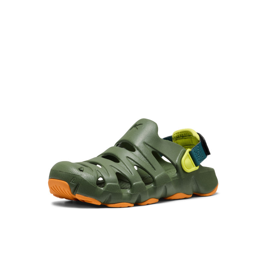 Big Kids' HyperFLT Clog Bronze Green/Orange Peel
