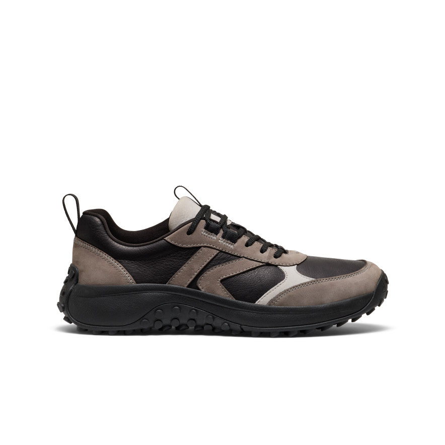 Vīriešu ādas sporta apavi KS86 Black/Steel Grey