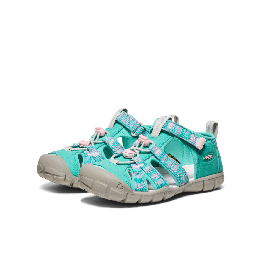 Bright Aqua/Giggle Pink