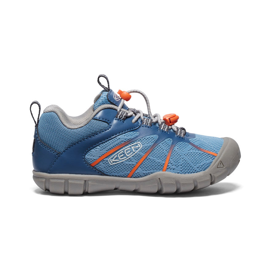 Little Kids' Chandler 2 CNX Sneaker Vintage Indigo/Safety Orange