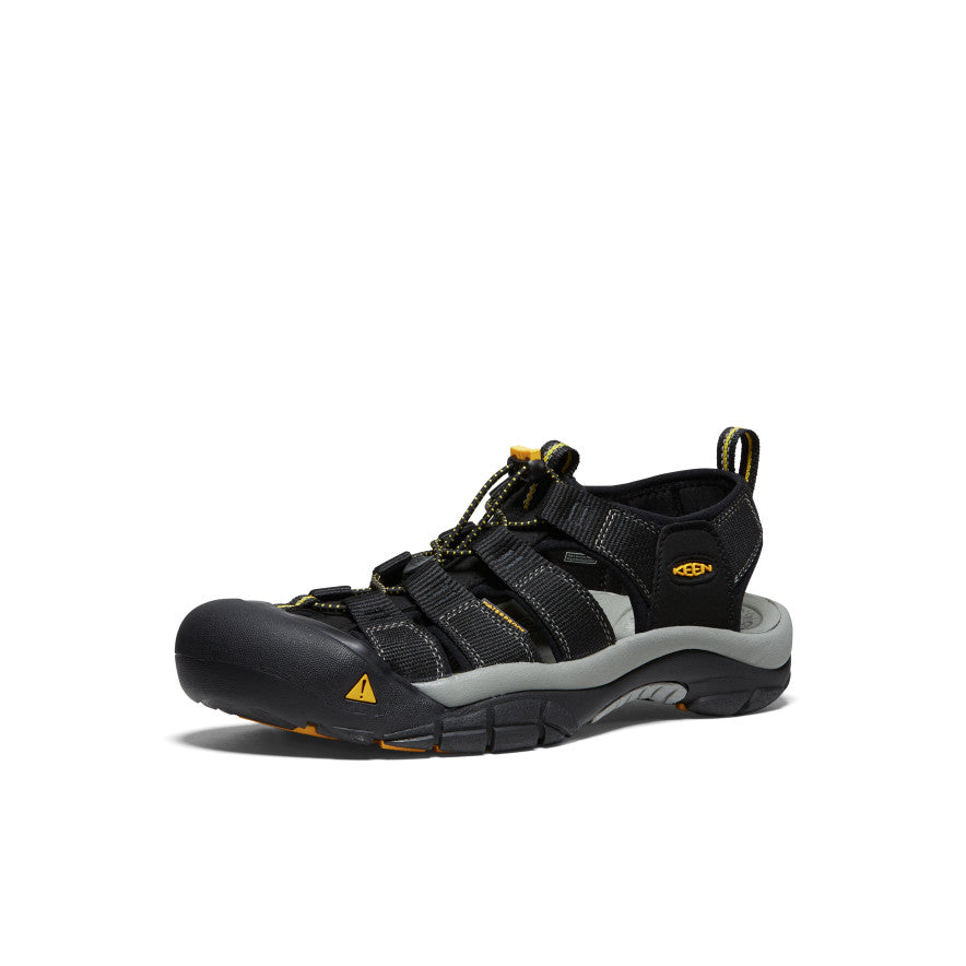 Men's Newport H2 Sandal Wide Black - Image 3